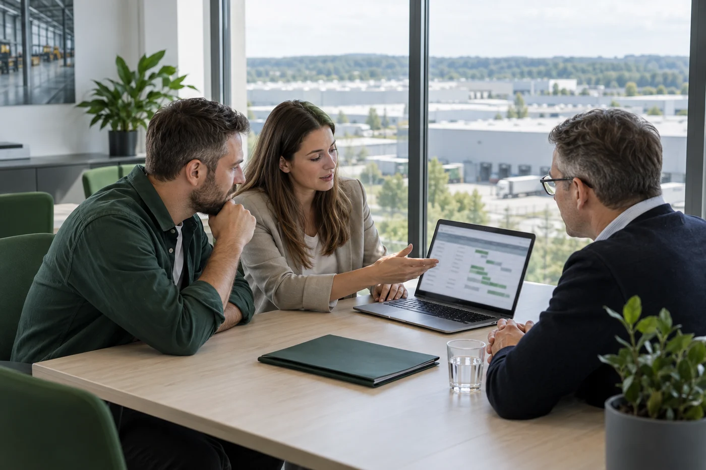 Zentrale Abstimmung der Personalplanung mit mehreren Dienstleistern